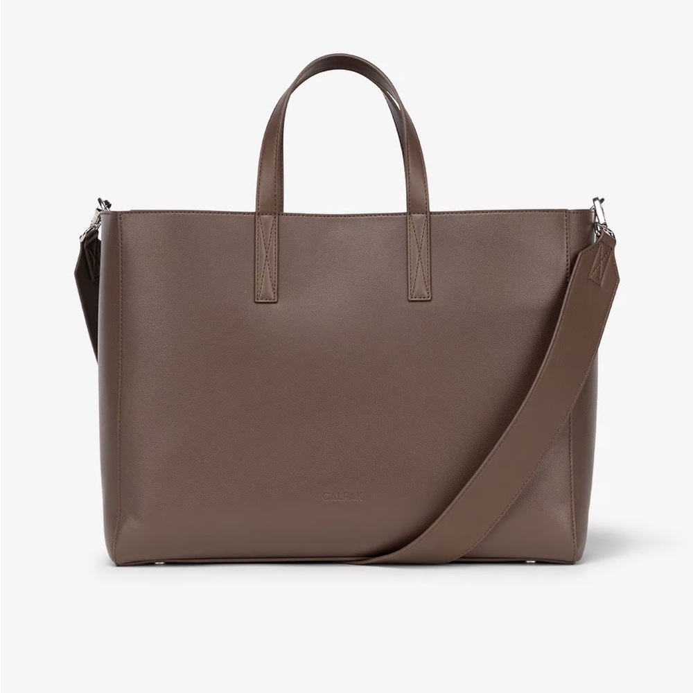 Calpak Brown Tote Bag